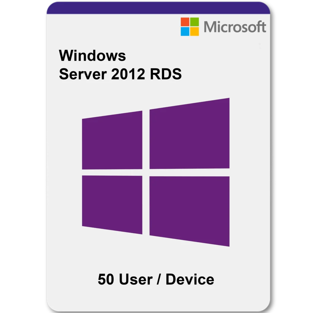 Windows Server 2012 RDS 50 User