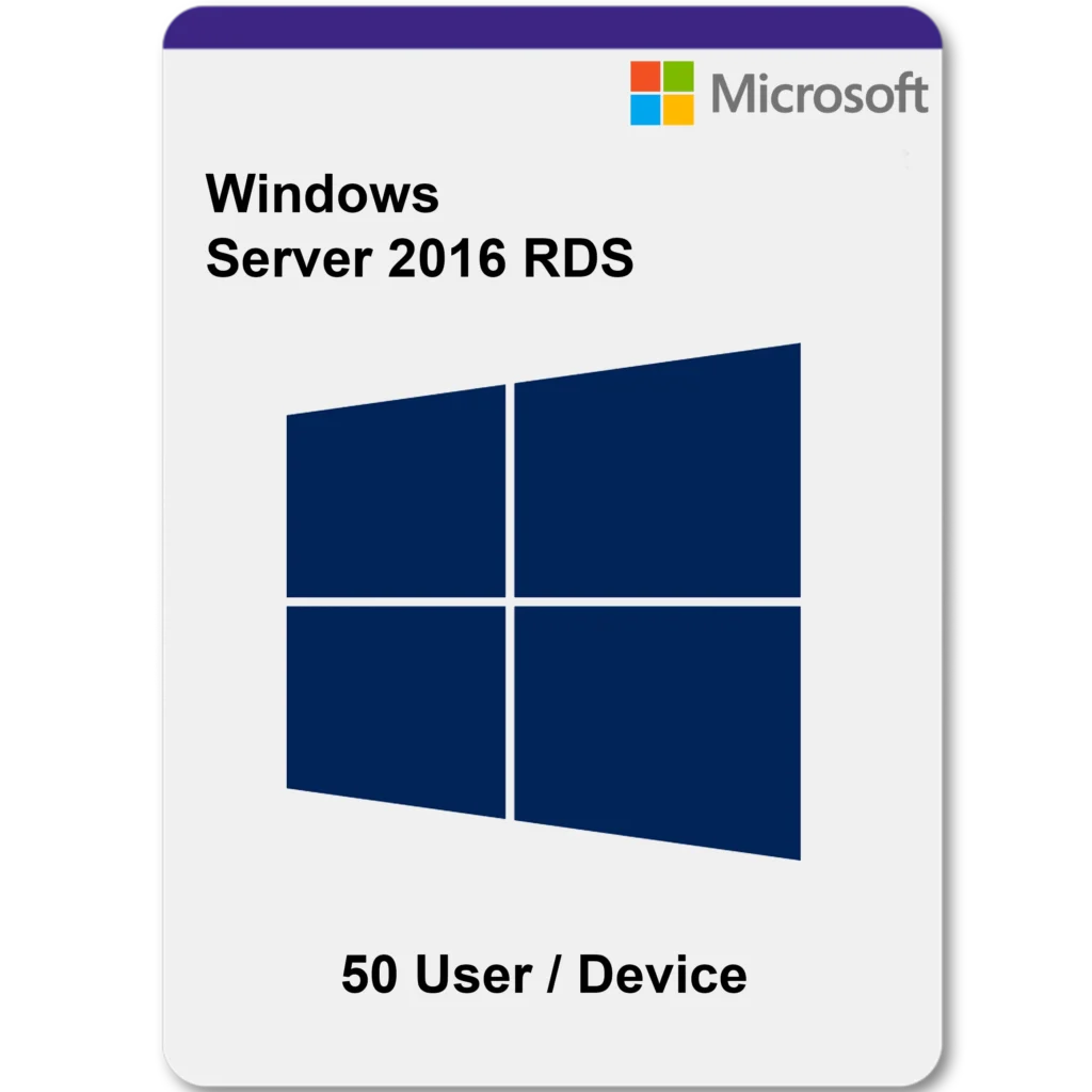 Windows Server 2016 RDS 50 User