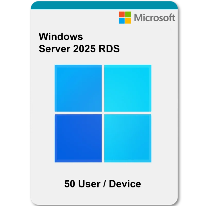 Windows Server 2025 RDS 50 User
